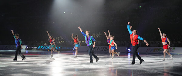 羽生結弦他30名「スターズオンアイス横浜公演」アリーナS席　チケット4月7日1枚 羽生結弦さん「ありがとうございましたー！」 スターズ・オン